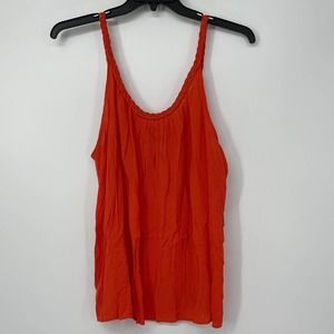 MOSSIMO SUPPLY CO. BURNT ORANGE LOOSE FIT LIGHTWEIGHT TANK TOP SIZE XXL